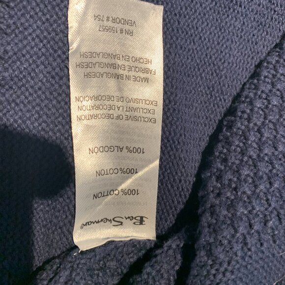 Ben Sherman Dark Blue Pullover - Picture 4 of 7